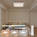 Brilagi - Dimmbare Badezimmer-Deckenleuchte FRAME SMART LED/24W/230V 30x30 cm 3000-6000K IP44 weiß + Fernbedienung