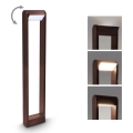Brilagi - LED-Außenleuchte CROTONE LED/7W/230V braun IP54 80 cm