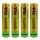 4 Stk. alkalische Batterie ALKALINE ECO AAA 1,5V