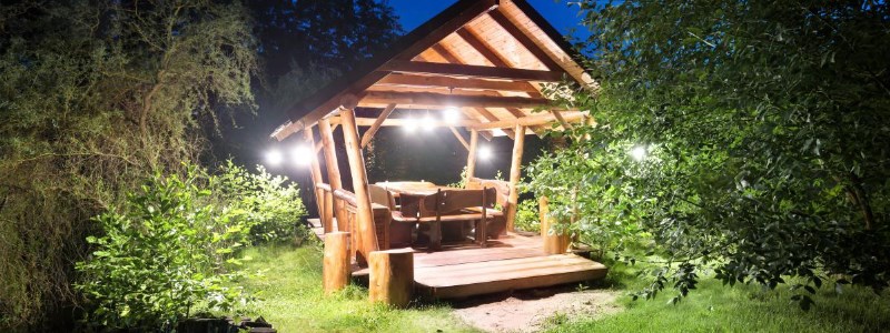 Welche Beleuchtung für die Pergola?