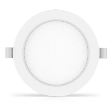 Aigostar - LED-Einbauleuchte LED/12W/230V 6500K d 17,5 cm weiß