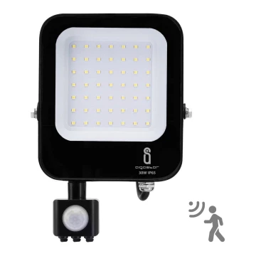 Aigostar - LED-Flutlicht mit Sensor LED/30W/230V 6500K IP65