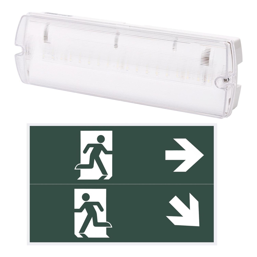 Aigostar - LED-Notleuchte EMERGENCY LED/4W/230V IP65 6500K 600 mAh