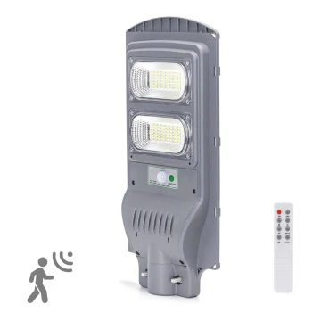 Aigostar - LED-Solar-Straßenlaterne mit Sensor LED/100W/3,2V IP65 6500K + Fernbedienung