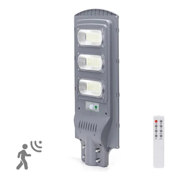 Aigostar - LED-Solar-Straßenlaterne mit Sensor LED/150W/3,2V IP65 6500K + Fernbedienung