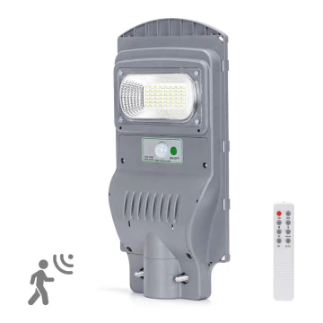 Aigostar - LED-Solar-Straßenlaterne mit Sensor LED/50W/3,2V IP65 6500K + Fernbedienung