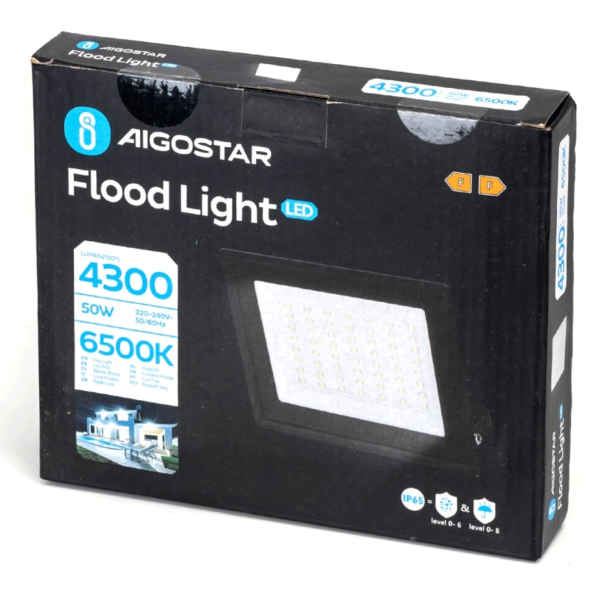 Aigostar - LED-Strahler LED/50W/230V 6500K IP65