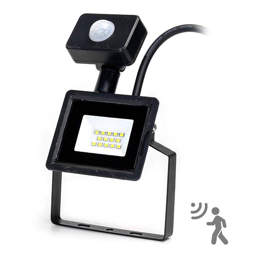 Aigostar - LED-Strahler mit Sensor LED/10W/230V 6500K IP65