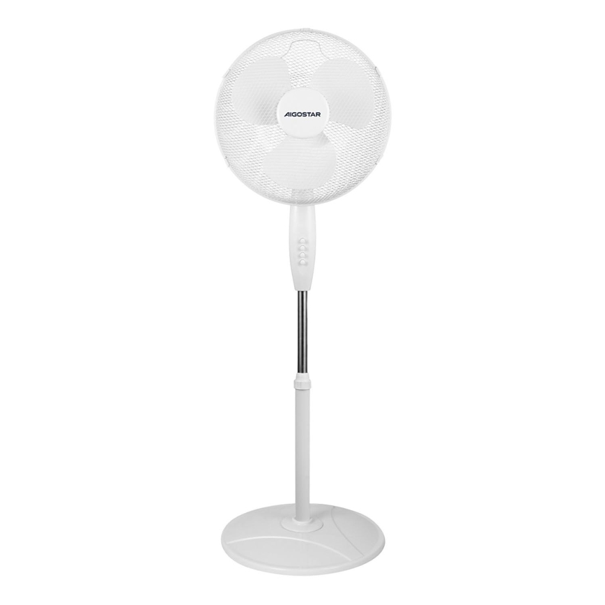 Aigostar - Standventilator 40W/230V weiß