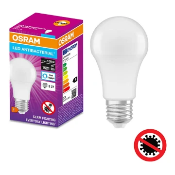 Antibakterielle LED-Glühbirne A100 E27/13W/230V 6500K - Osram
