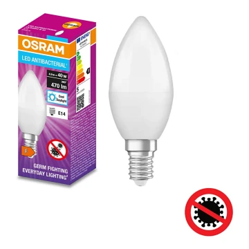 Antibakterielle LED-Glühbirne B40 E14/4,9W/230V 6500K - Osram