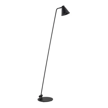 Argon 8003 - Bodenlampe AVALONE 1xE27/15W/230V schwarz