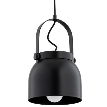 Argon 8281 - Hängeleuchte an Schnur LOGAN 1xE27/15W/230V d 20 cm schwarz