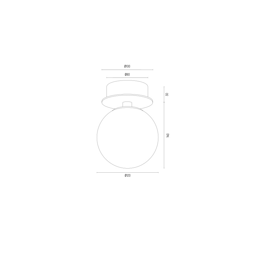 Argon 8504 - Wandleuchte PALOMA 1xE14/7W/230V golden/weiß