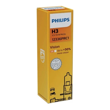 Autoglühbirne Philips VISION 12336PRC1 H3 PK22s/55W/12V