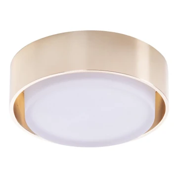 Azzardo AZ4390 - LED Badezimmer-Einbauleuchte KASTORIA LED/7W/230V IP44 gold