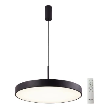 Azzardo AZ5088 - Dimmbare LED-Hängeleuchte an Schnur MARCELLO LED/30W/230V schwarz + Fernbedienung