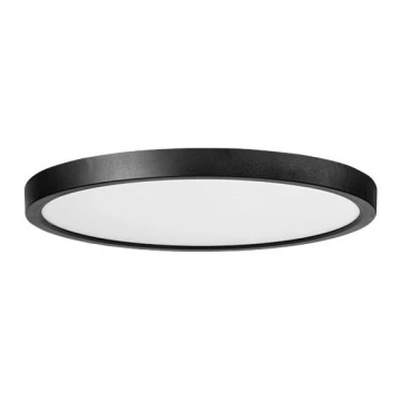 Azzardo AZ5368 - Dimmbare LED-Deckenleuchte für das Badezimmer PANKA LED/24W/230V IP40 schwarz