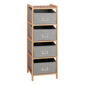 Badezimmerschrank REG 83x28 cm beige