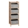 Badezimmerschrank REG 83x28 cm beige