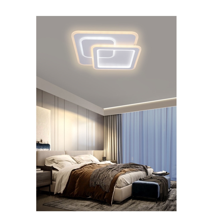 Brilagi - Dimmbare LED-Deckenleuchte MODERN LED/80W/230V 2700-6500K + Fernbedienung