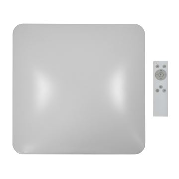 Brilagi - Dimmbare LED-Deckenleuchte VELVET SQUARE SMART LED/36W/230V 2700-6500K Wi-Fi Tuya + Fernbedienung cremefarben