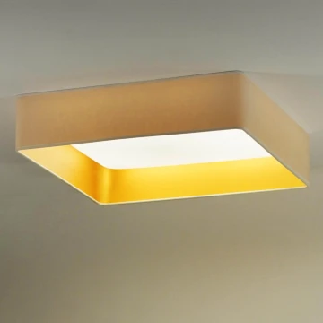 Brilagi - LED-Deckenleuchte VELVET SQUARE LED/24W/230V cremefarben