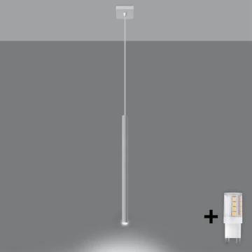 Brilagi -  LED-Hängeleuchte an Schnur DRIFA 1xG9/4W/230V weiß+