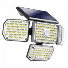Brilagi - LED-Solar-Wandleuchte mit Sensor WALLIE LED/5W/5,5V IP65