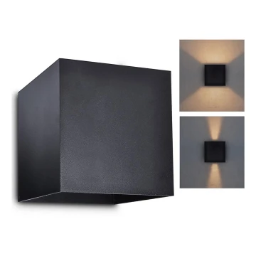 Brilagi - LED-Wandleuchte für Außenbereiche CUBE LED/6W/230V IP54