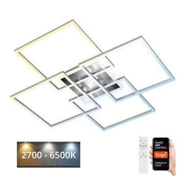 Brilo - Dimmbare LED-Aufbauleuchte FRAME LED/50W/230V 2700-6500K Wi-Fi Tuya + Fernbedienung