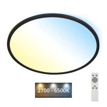 Brilo - Dimmbare LED-Deckenleuchte SLIM LED/31W/230V 2700-6500K + Fernbedienung