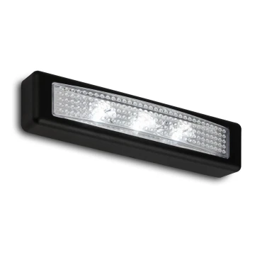 Briloner 2689-035 - LED-Touch-Orientierungslicht LERO LED/0,18W/3xAAA schwarz