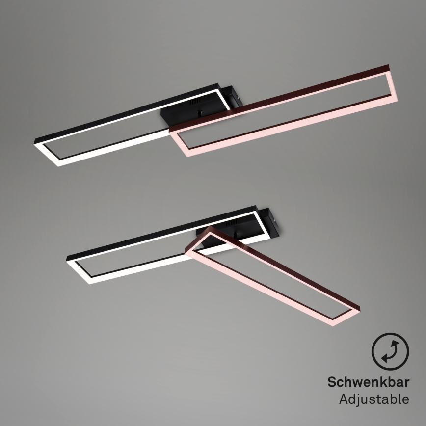 Briloner 3013-015 - Dimmbare LED-Aufbauleuchte FRAME LED/40W/230V 2700-6500K + Fernbedienung