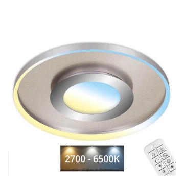 Briloner 3640-012 - Dimmbare LED-Deckenleuchte LED/25W/230V 2700-6500K + Fernbedienung