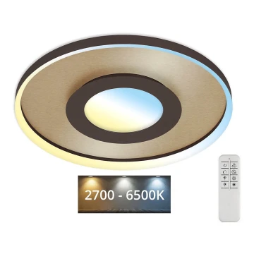 Briloner 3640017 - Dimmbare LED-Deckenleuchte FRAME LED/25W/230V 2700-6500K + Fernbedienung