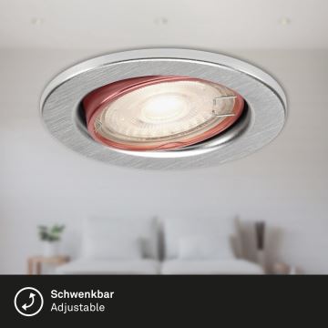 Briloner 7144-039 - Set 3x LED-Deckenleuchte für Badezimmer SLIDE 1xGU10/4W/230V IP23