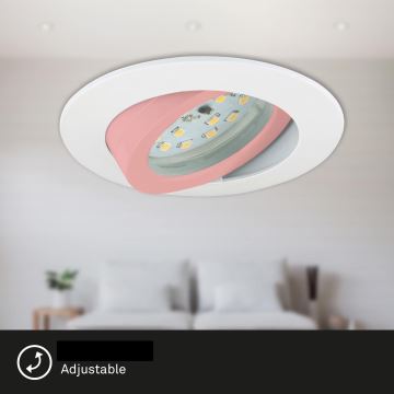 Briloner 7232-016 - Dimmbare LED-Einbauleuchte für Badezimmer LED/5,5W/230V IP23