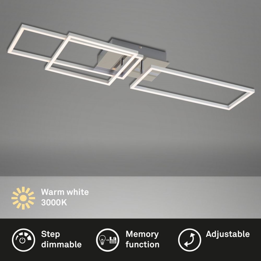 Briloner - Dimmbare LED-Aufbauleuchte FRAME LED/44W/230V