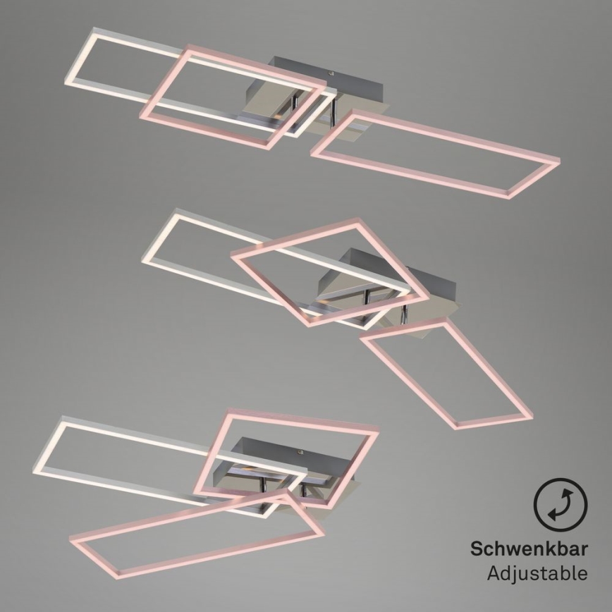 Briloner - Dimmbare LED-Aufbauleuchte FRAME LED/44W/230V