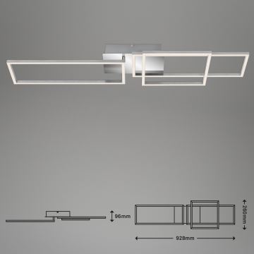 Briloner - Dimmbare LED-Aufbauleuchte FRAME LED/44W/230V