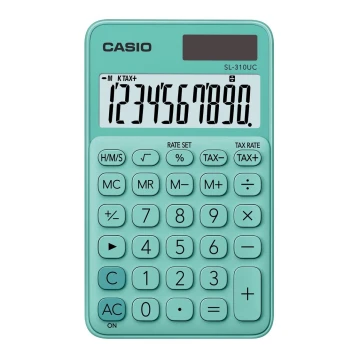Casio - Taschenrechner 1xLR54 grün