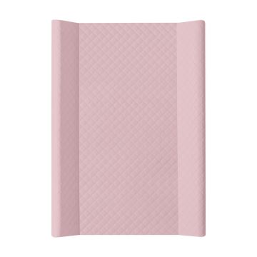 CebaBaby - Wickelauflage mit festem Brett beidseitig COMFORT 50x70 cm rosa