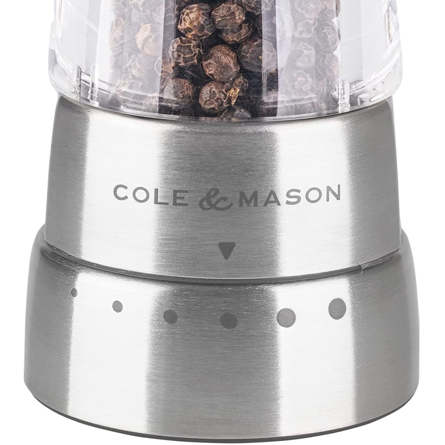 Cole&Mason - Pfeffermühle DERWENT 19 cm Chrom glänzend