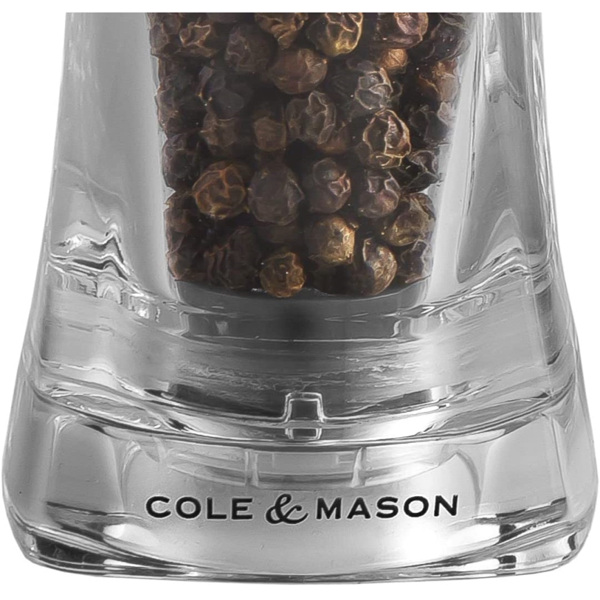 Cole&Mason - Salz- und Pfeffermühlenset CRYSTAL 2 Stück 12,5 cm