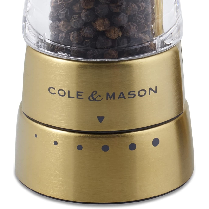 Cole&Mason - Salz- und Pfeffermühlenset DERWENT 2 Stück 19 cm golden