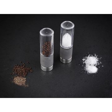 Cole&Mason - Salz und Pfeffermühlenset REGENT CONCRETE 2 Stück Beton 18 cm