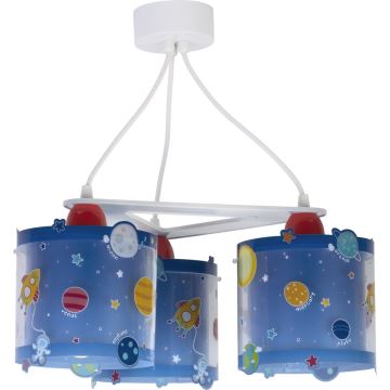 Dalber D-41344 - Kinder Kronleuchter PLANETS 3xE27/60W/230V