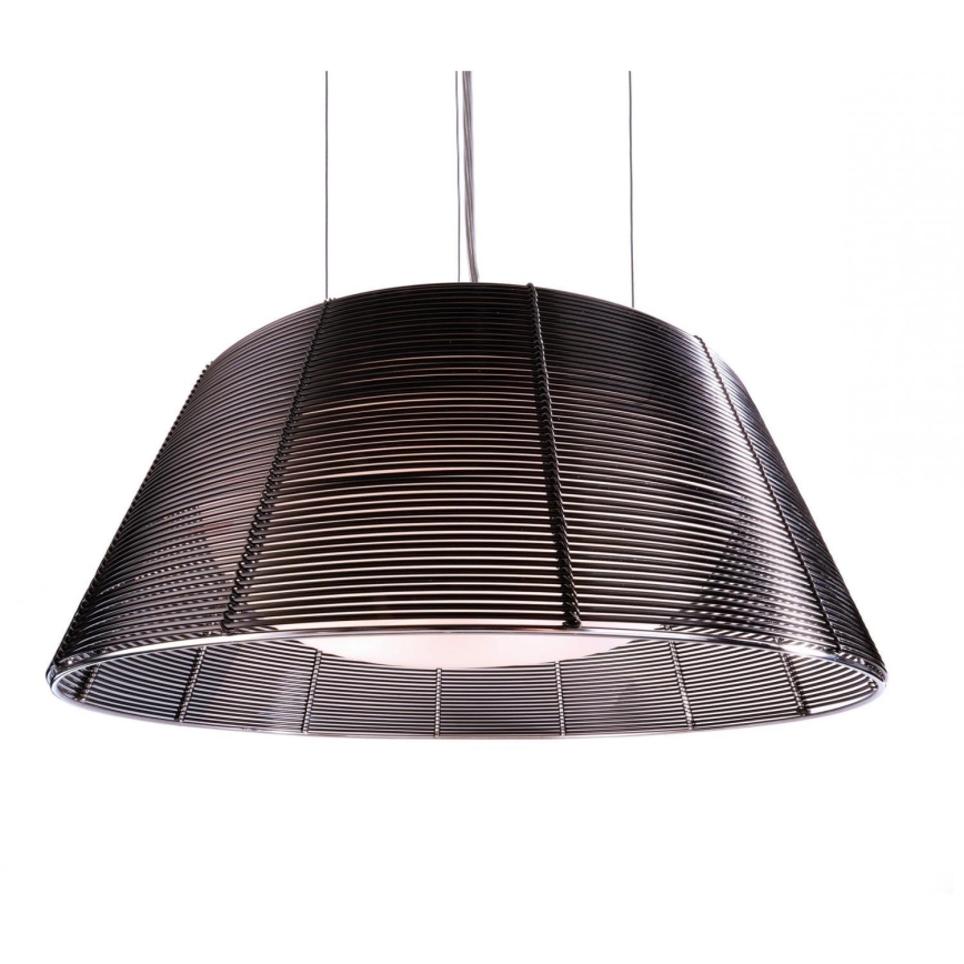 Deko-Light 342032 - Hängeleuchte an Schnur FILO 3xE27/60W/230V d 39 cm schwarz