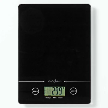 Digitale Küchenwaage 1xCR2032 schwarz